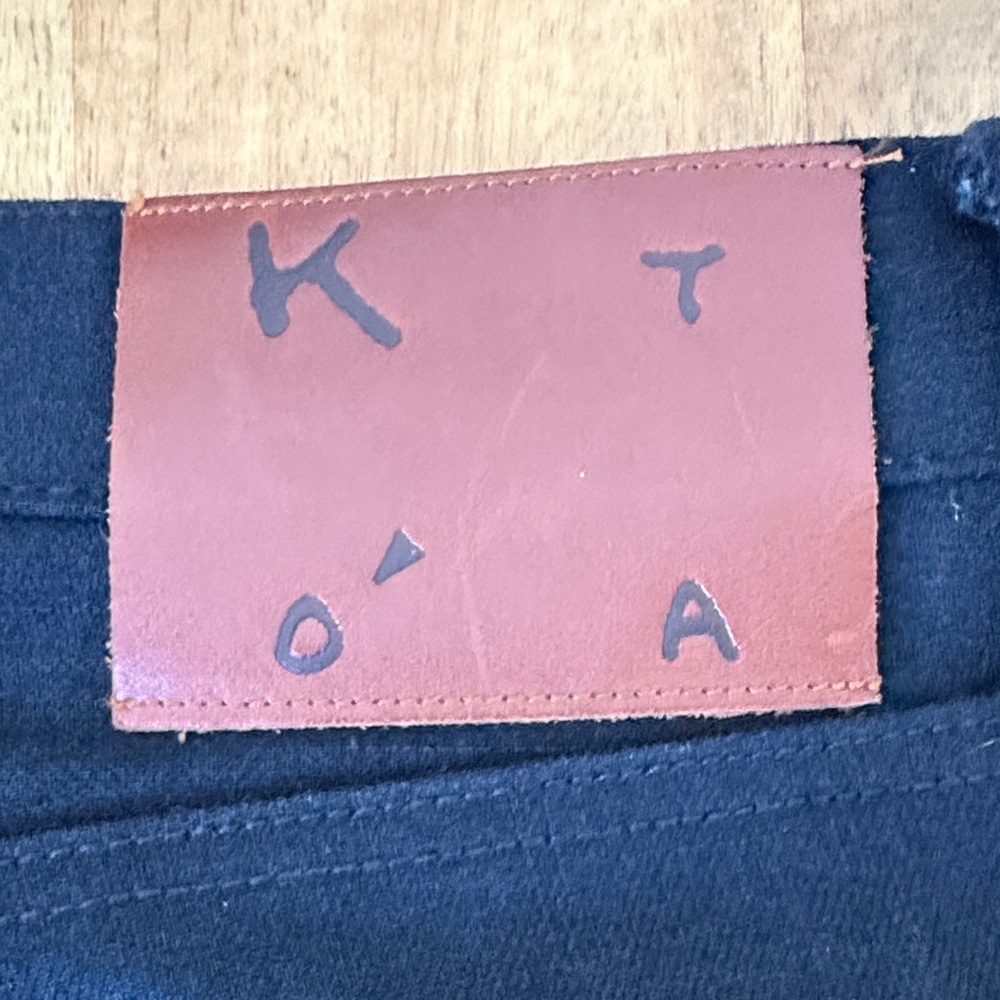 The Pen Slim - Black Raw 14oz Selvedge